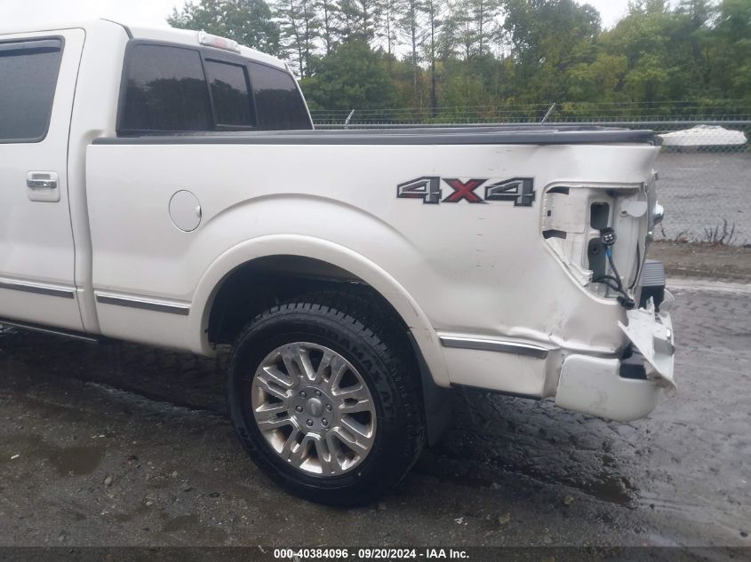 2013 Ford F-150 Platinum VIN: 1FTFW1ET2DFC61019 Lot: 40384096