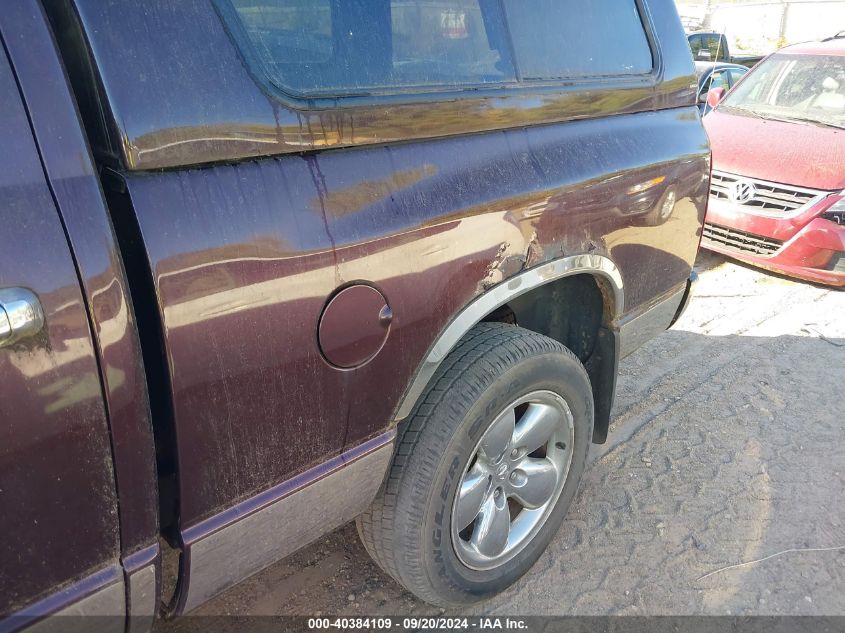 2005 Dodge Ram 1500 Slt/Laramie VIN: 1D7HU18D05S346605 Lot: 40384109