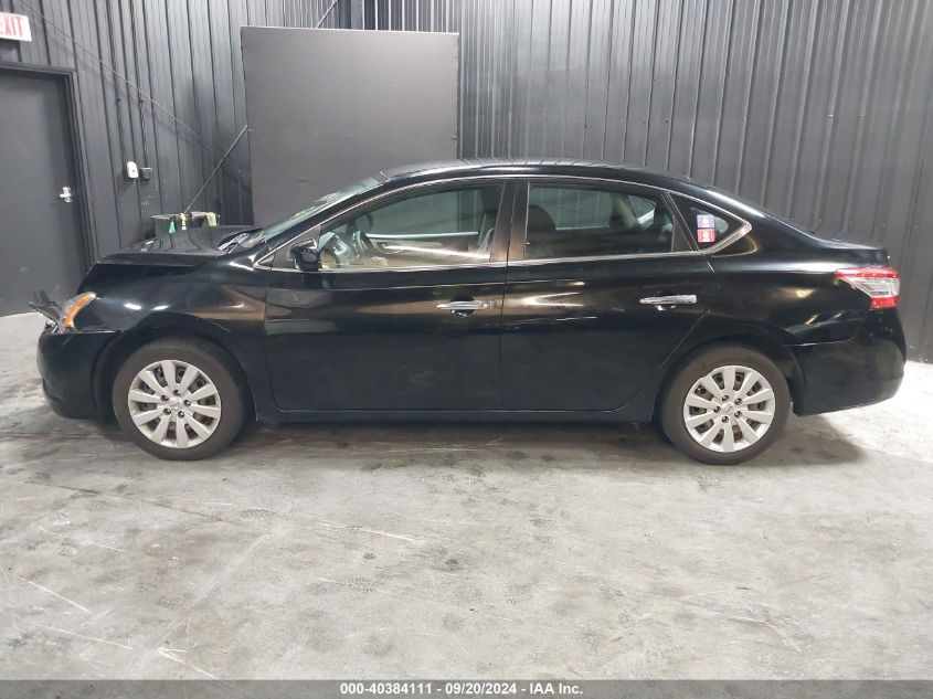 1N4AB7AP4DN909540 2013 Nissan Sentra Sv