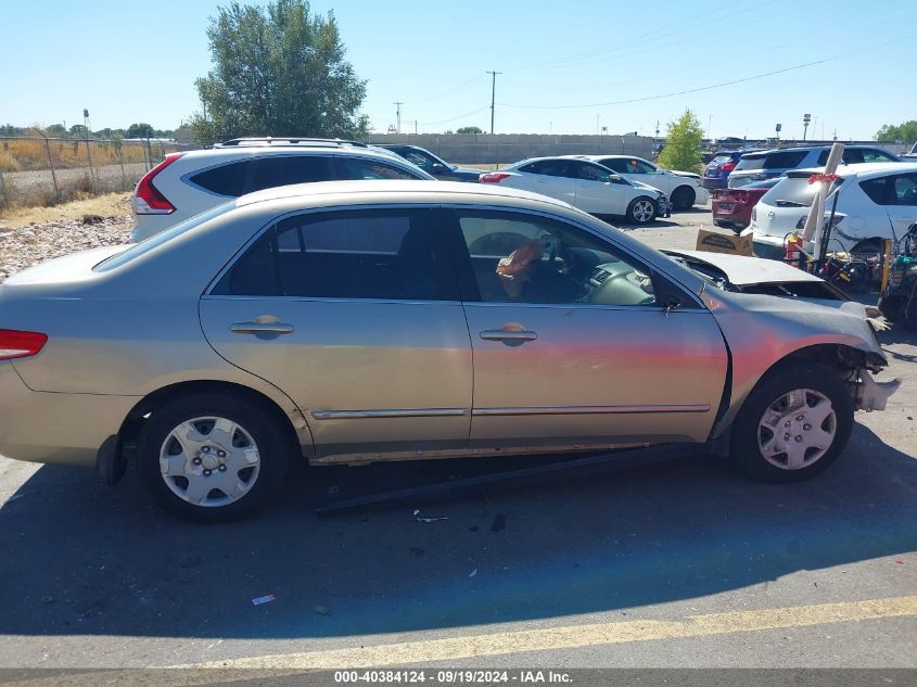 2003 Honda Accord 2.4 Lx VIN: JHMCM56393C051966 Lot: 40384124