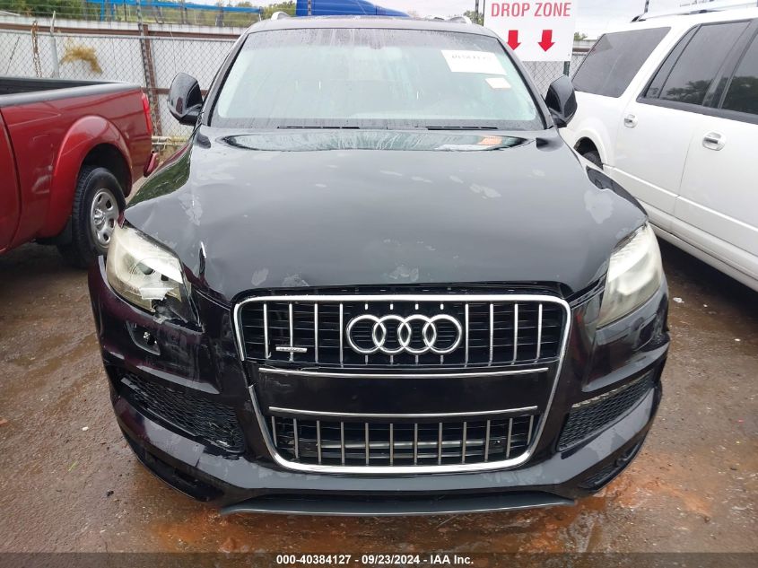 WA1DGBFE5CD008114 2012 Audi Q7 3.0T S Line Prestige