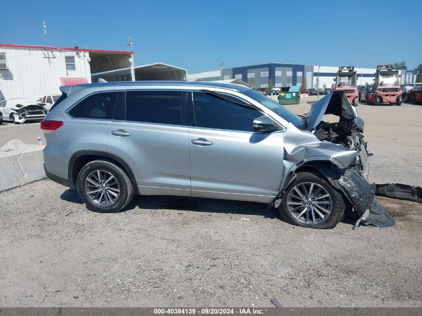 2018 Toyota Highlander Xle VIN: 5TDKZRFH0JS533769 Lot: 40384139