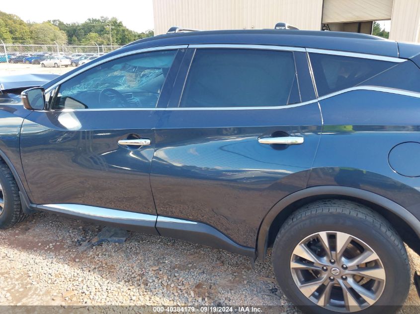 2015 Nissan Murano Sv VIN: 5N1AZ2MG6FN288014 Lot: 40384179