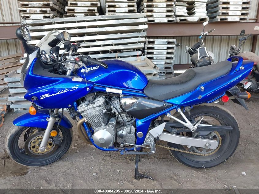 2001 Suzuki Gsf600 S VIN: JS1GN7AA912101487 Lot: 40384205