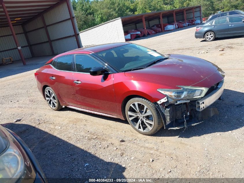 2017 Nissan Maxima 3.5 S VIN: 1N4AA6AP0HC381560 Lot: 40384233