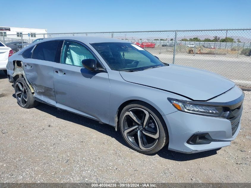 1HGCV1F37NA117129 2022 HONDA ACCORD - Image 1