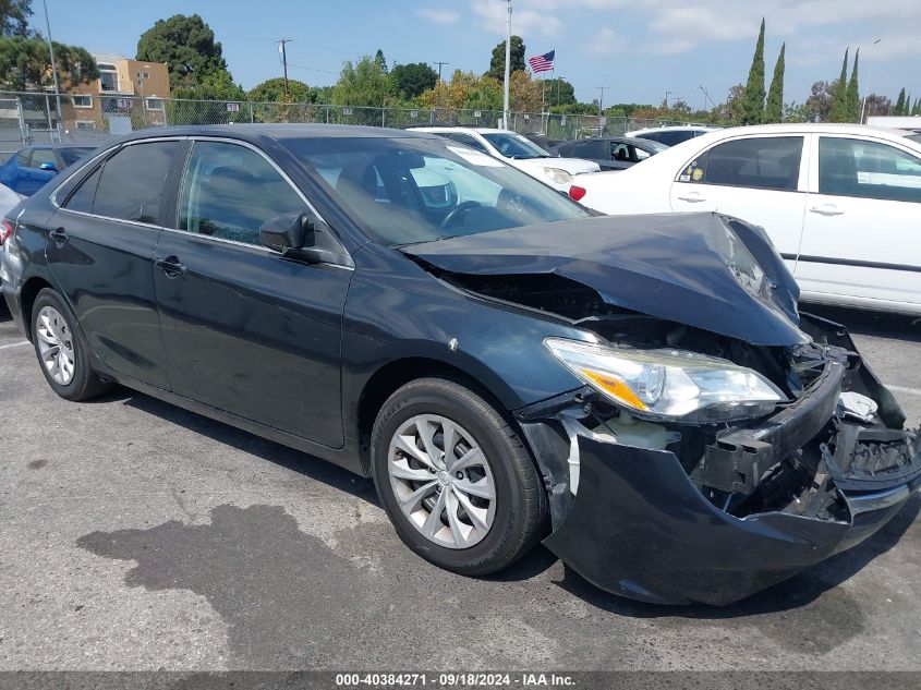 2016 Toyota Camry Le VIN: 4T1BF1FK9GU571250 Lot: 40384271