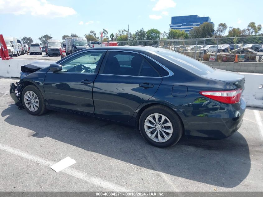 2016 Toyota Camry Le VIN: 4T1BF1FK9GU571250 Lot: 40384271