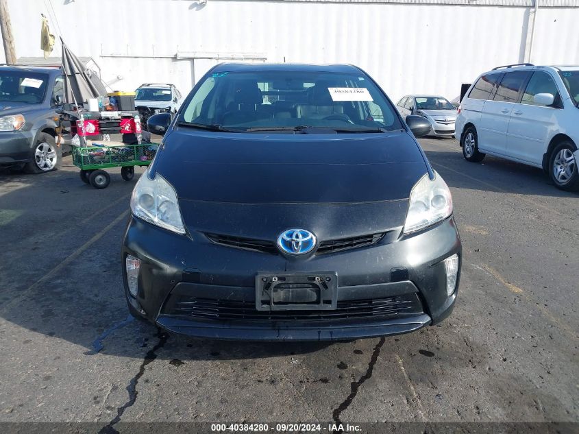 2013 Toyota Prius Three Se VIN: JTDKN3DU0D5582909 Lot: 40384280