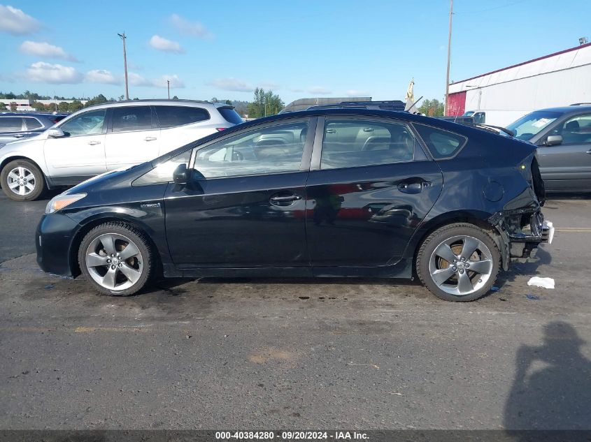 2013 Toyota Prius Three Se VIN: JTDKN3DU0D5582909 Lot: 40384280