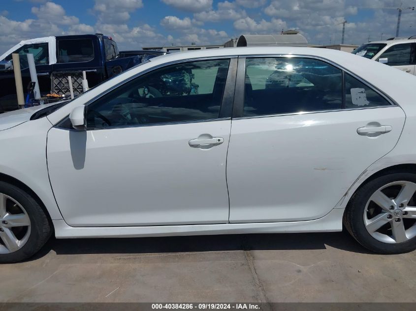 2014 Toyota Camry Se VIN: 4T1BF1FK2EU314458 Lot: 40384286