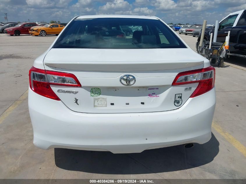 2014 Toyota Camry Se VIN: 4T1BF1FK2EU314458 Lot: 40384286