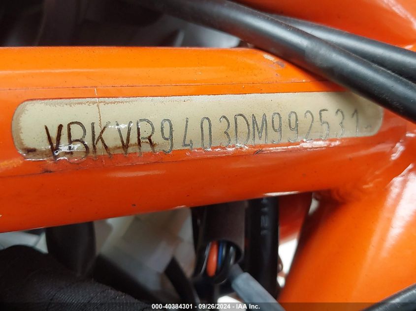 VBKVR9403DM992531 2013 Ktm 1190 Rc8