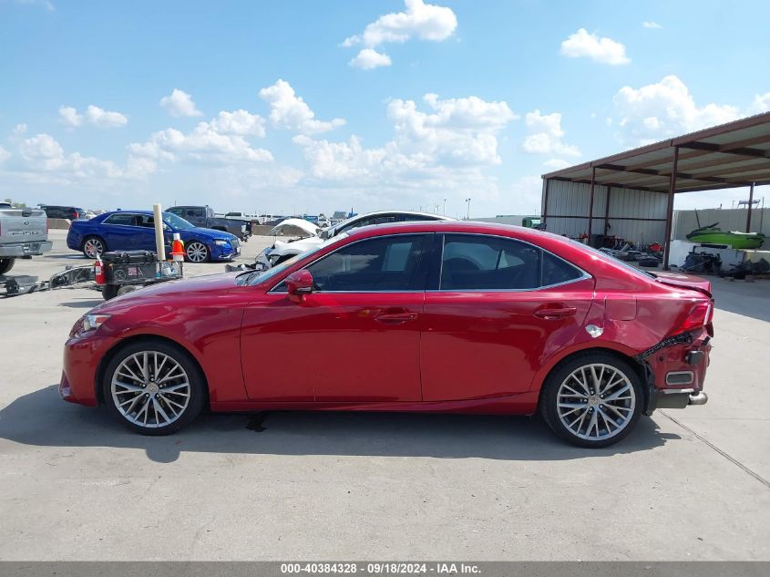 2015 Lexus Is 250 VIN: JTHBF1D24F5076579 Lot: 40384328