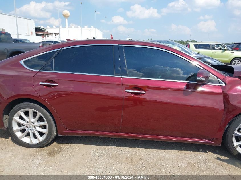 2013 Toyota Avalon Limited/Xle/Xle Premium/Xle Touring VIN: 4T1BK1EB4DU033144 Lot: 40384358