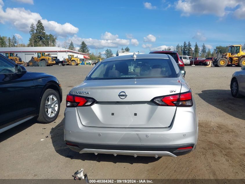 2021 Nissan Versa Sv Xtronic Cvt VIN: 3N1CN8EV6ML894647 Lot: 40384362