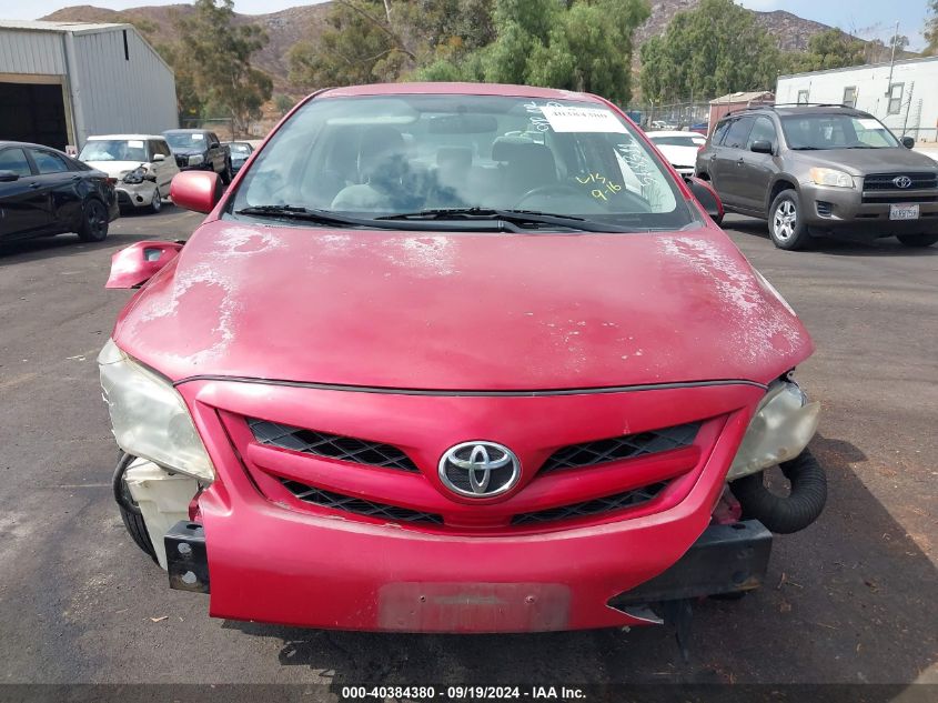 2011 Toyota Corolla Le VIN: 2T1BU4EE3BC568311 Lot: 40384380