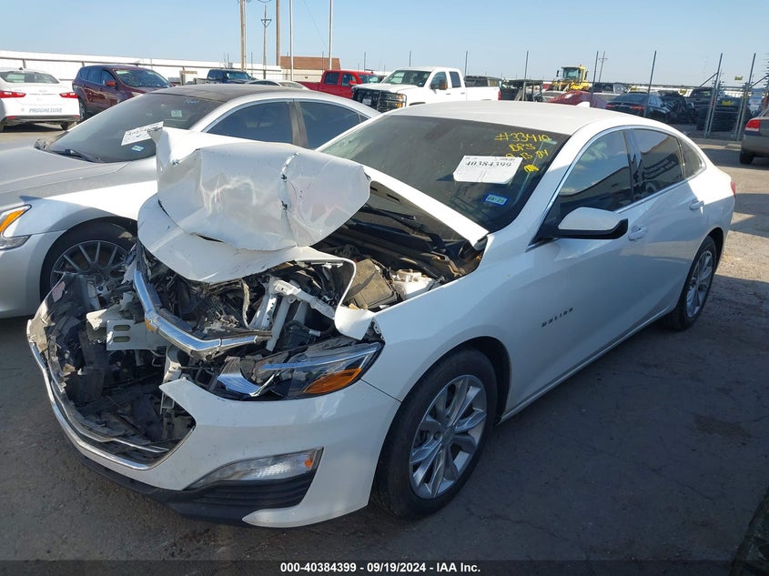 VIN 1G1ZD5ST2LF071145 2020 CHEVROLET MALIBU FWD LT