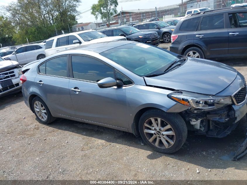 2017 Kia Forte S VIN: 3KPFL4A71HE127945 Lot: 40384400