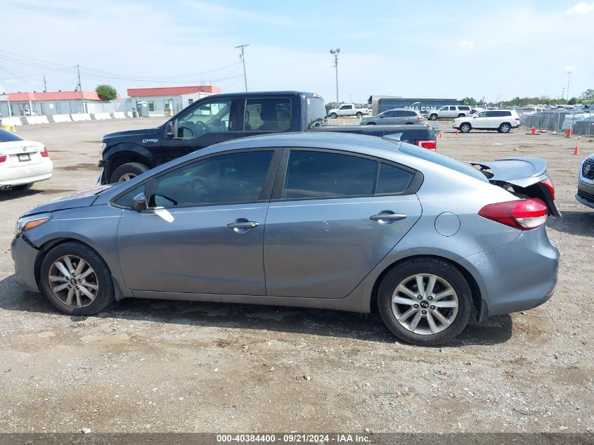 2017 Kia Forte S VIN: 3KPFL4A71HE127945 Lot: 40384400