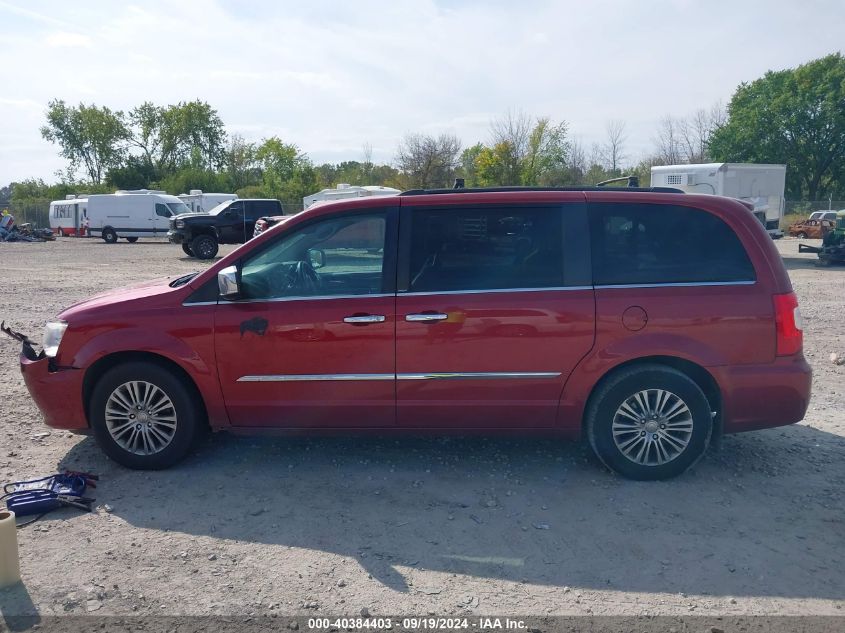 2014 Chrysler Town & Country Touring-L VIN: 2C4RC1CG2ER307793 Lot: 40384403