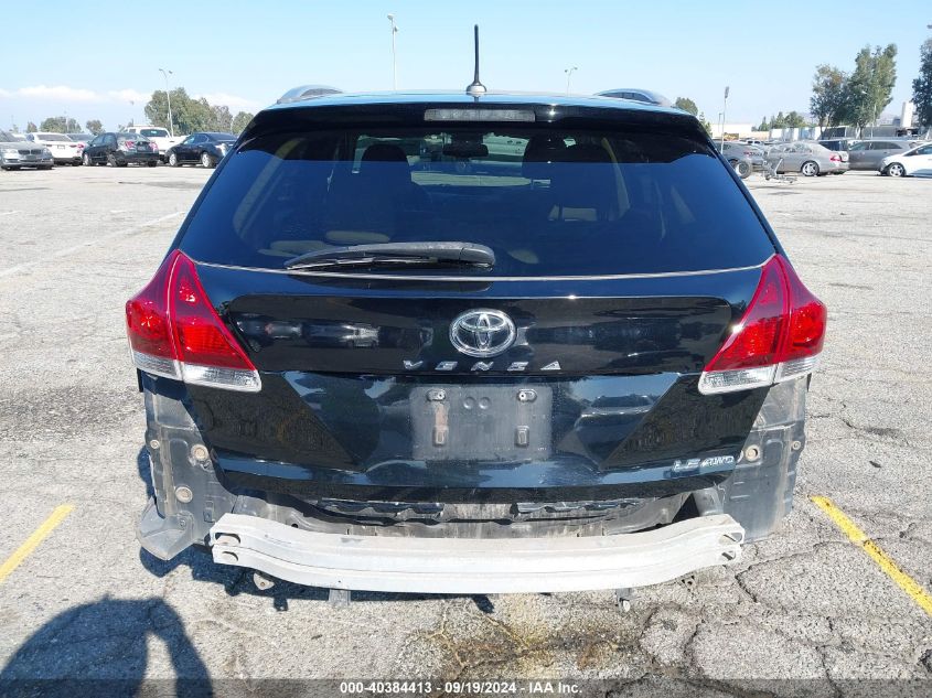 2013 Toyota Venza Le VIN: 4T3BA3BB4DU042386 Lot: 40384413