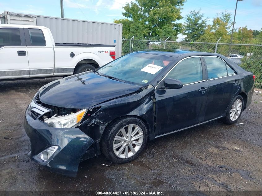 2012 Toyota Camry Xle VIN: 4T1BF1FK2CU018644 Lot: 40384427