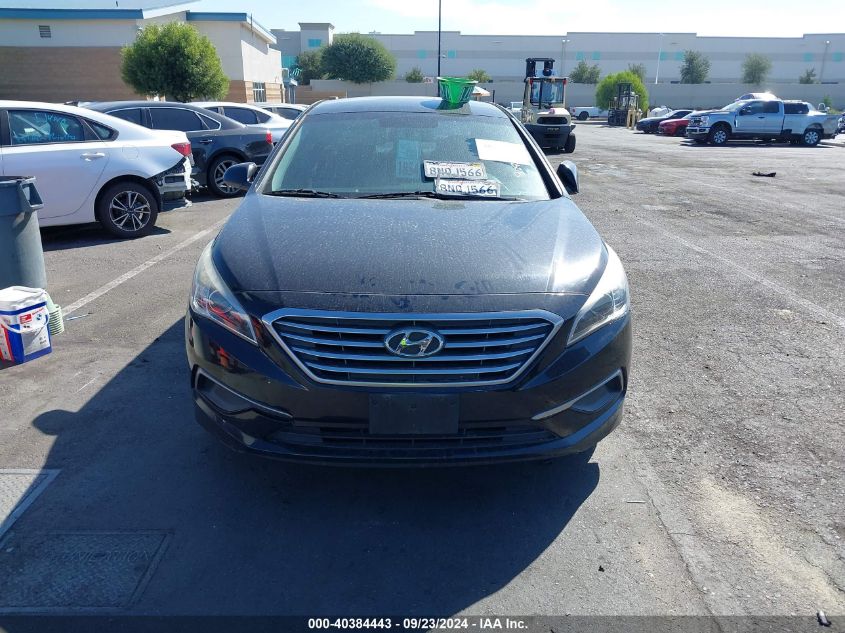 2016 HYUNDAI SONATA SE - 5NPE24AF2GH347627