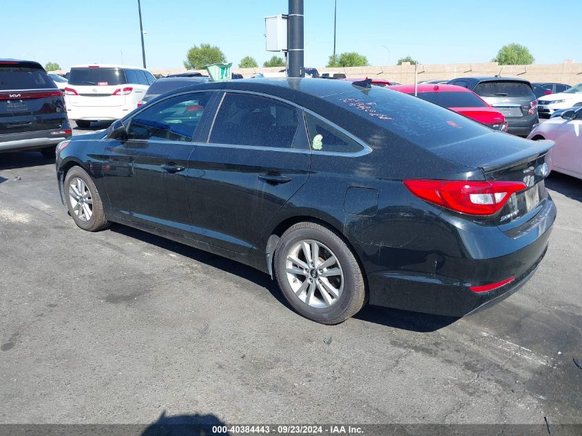 5NPE24AF2GH347627 2016 Hyundai Sonata Se