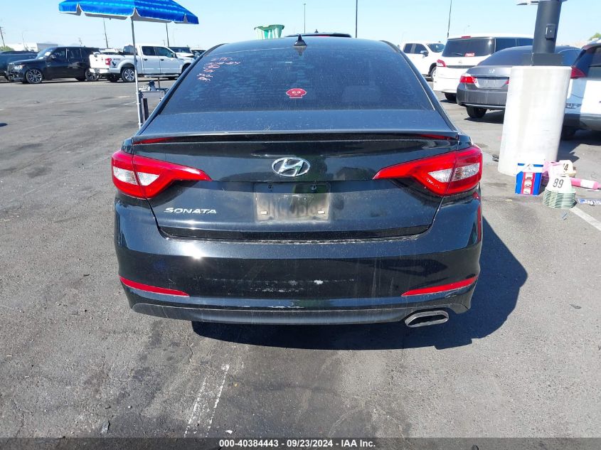 2016 HYUNDAI SONATA SE - 5NPE24AF2GH347627