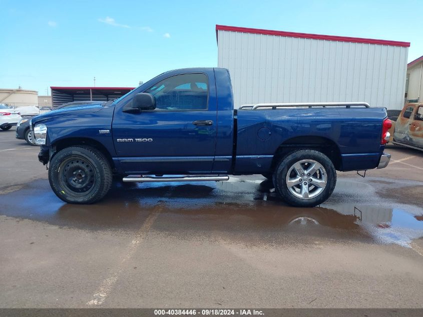 2007 Dodge Ram 1500 Slt/Sport VIN: 1D7HA16287J635699 Lot: 40384446