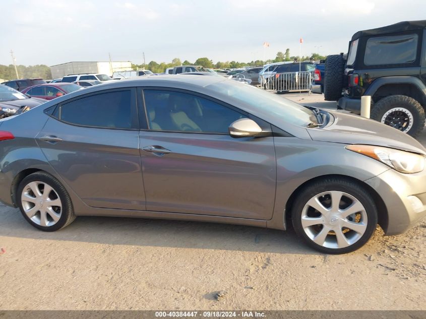 2013 Hyundai Elantra Limited VIN: 5NPDH4AE6DH189404 Lot: 40384447