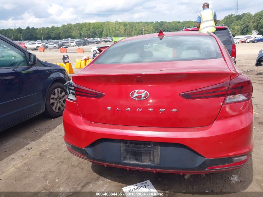 2020 Hyundai Elantra Sel VIN: 5NPD84LF7LH516378 Lot: 40384465