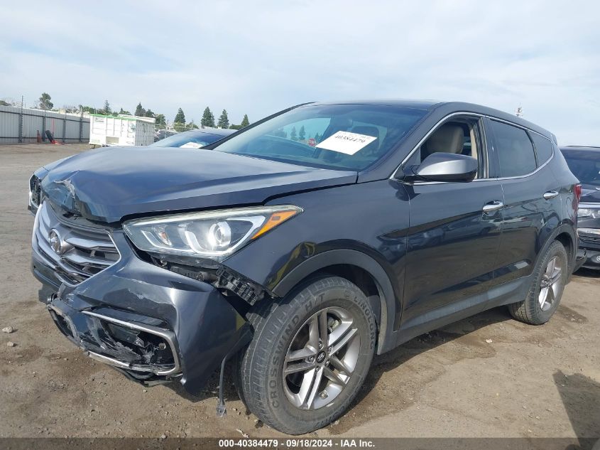 2017 Hyundai Santa Fe Sport 2.4L VIN: 5XYZT3LB8HG459408 Lot: 40384479