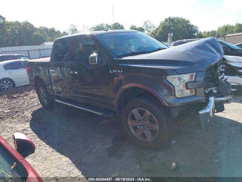 2017 Ford F-150 Lariat VIN: 1FTEW1EF2HKC08873 Lot: 40384497