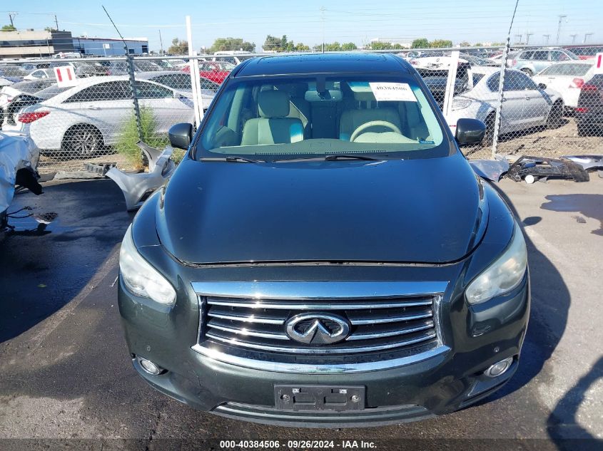 2013 Infiniti Jx35 VIN: 5N1AL0MN5DC323929 Lot: 40384506