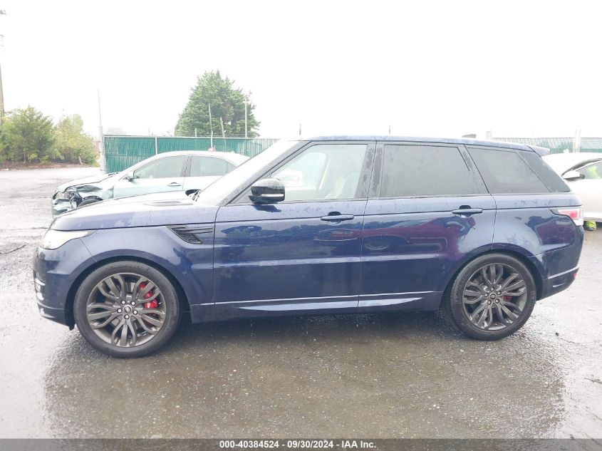 2017 Land Rover Sport 3.0L V6 Supercharged Hse Dynamic VIN: SALWV2FV8HA179512 Lot: 40384524