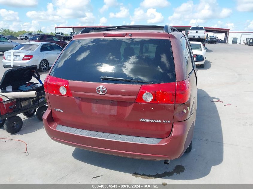 2009 Toyota Sienna Xle VIN: 5TDZK22C69S239387 Lot: 40384543