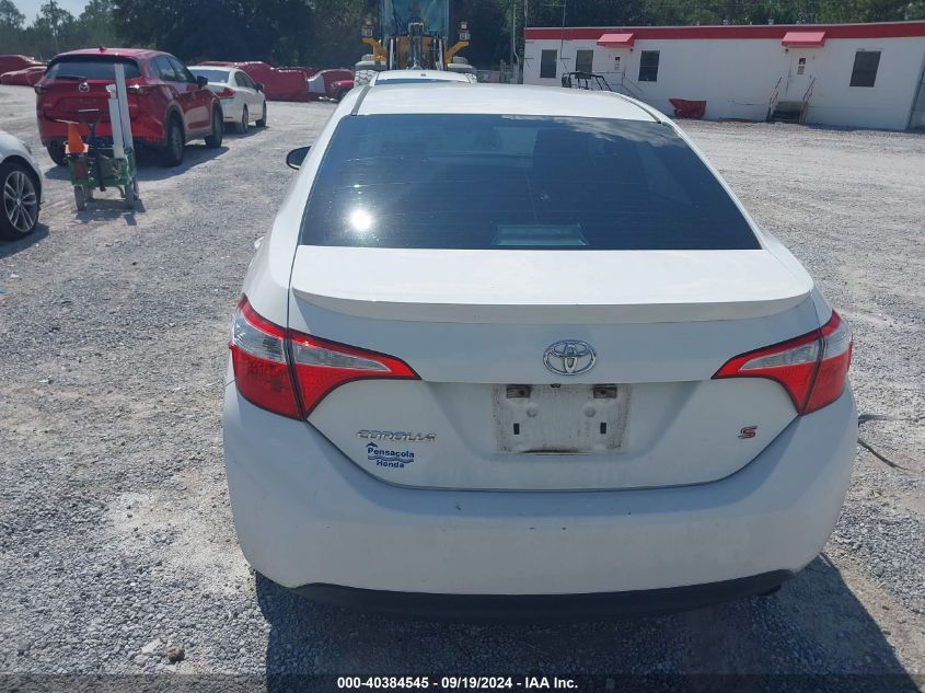 2015 Toyota Corolla S Plus VIN: 5YFBURHEXFP305859 Lot: 40384545