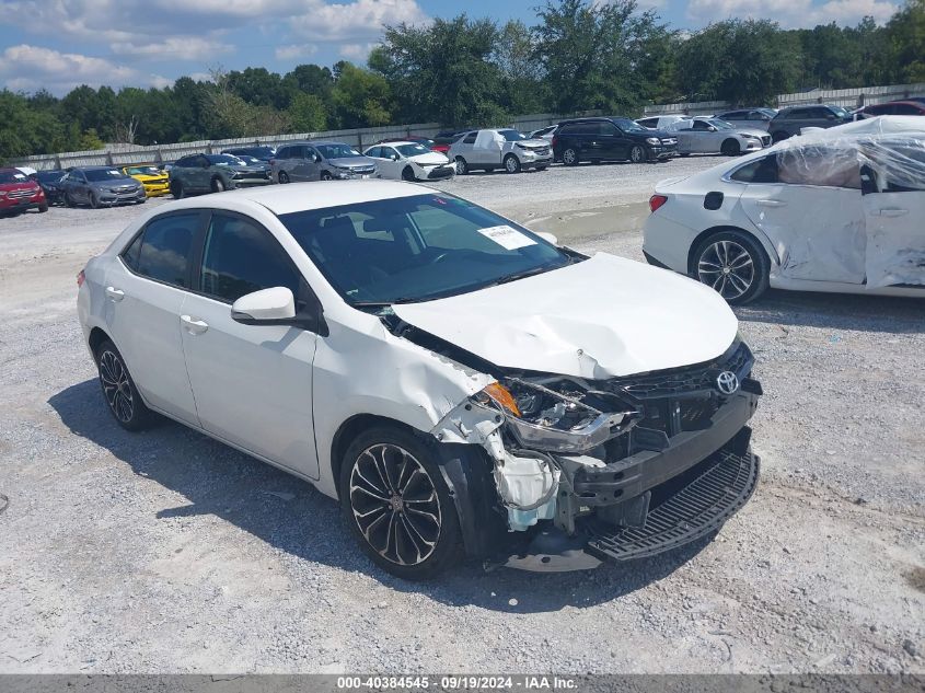 2015 TOYOTA COROLLA S PLUS - 5YFBURHEXFP305859