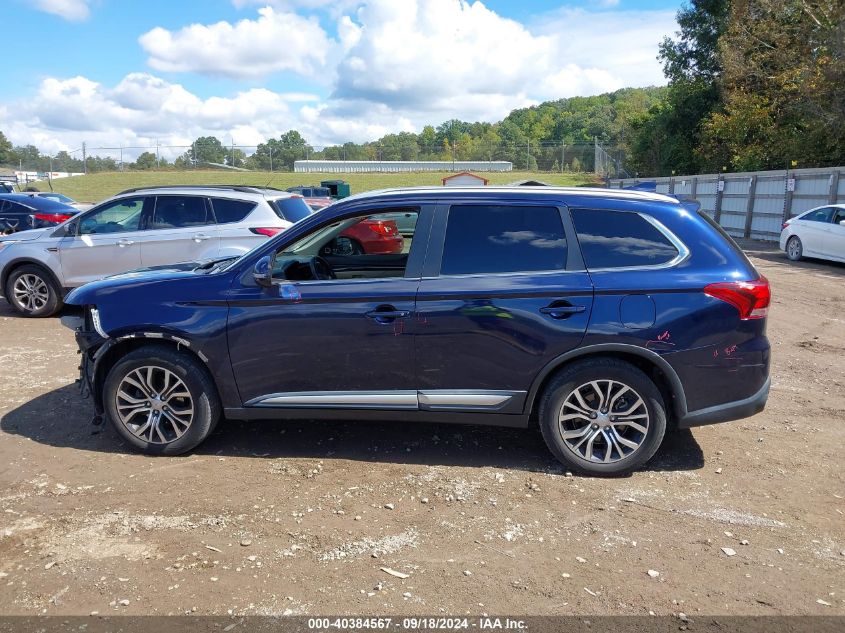 2017 Mitsubishi Outlander Gt VIN: JA4JZ4AX6HZ004259 Lot: 40384567