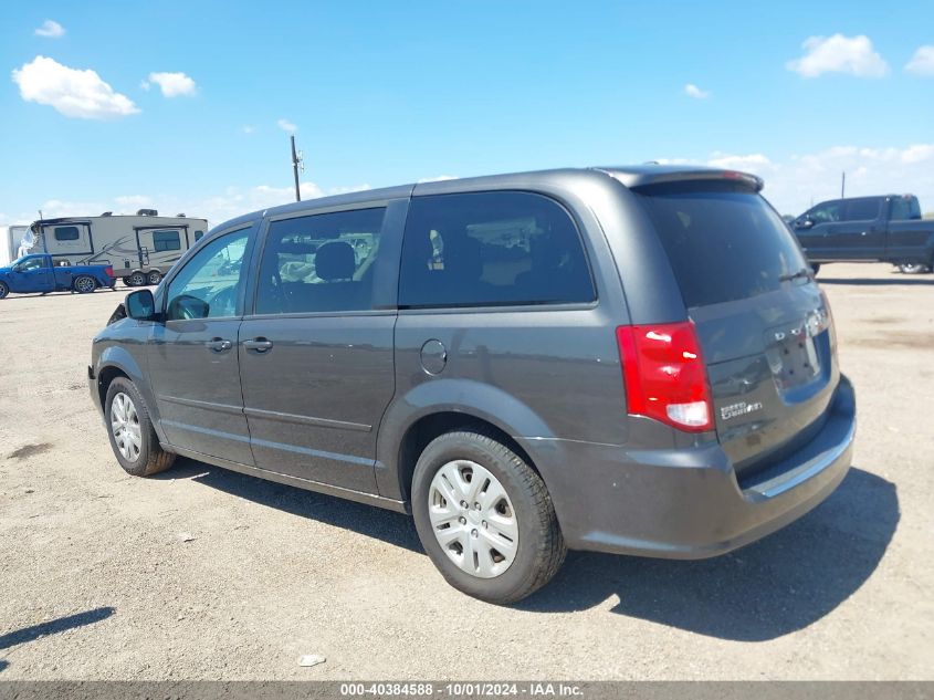 2016 Dodge Grand Caravan Se VIN: 2C4RDGBG5GR209720 Lot: 40384588