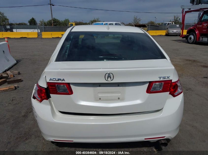 2010 Acura Tsx 2.4 VIN: JH4CU2F61AC031443 Lot: 40384604