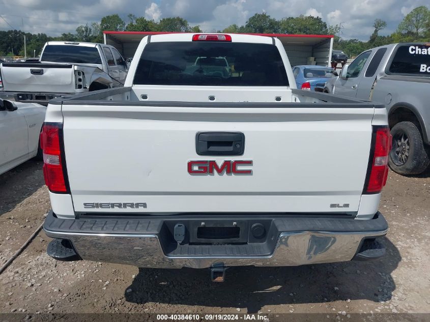 2016 GMC Sierra 1500 Sle VIN: 3GTP1MEC6GG142039 Lot: 40384610