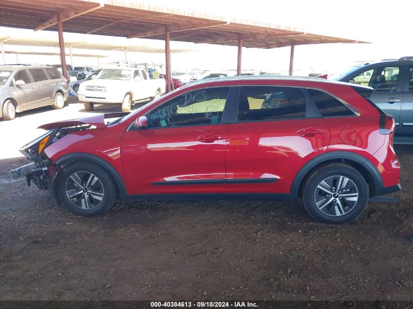 2022 Kia Niro Lxs Se VIN: KNDCB3LC0N5500720 Lot: 40384613