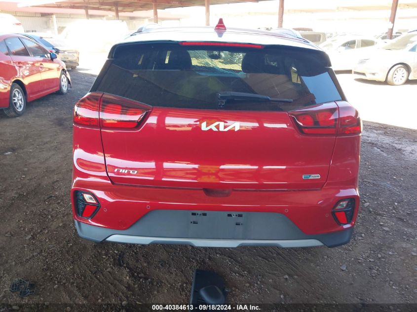 2022 Kia Niro Lxs Se VIN: KNDCB3LC0N5500720 Lot: 40384613