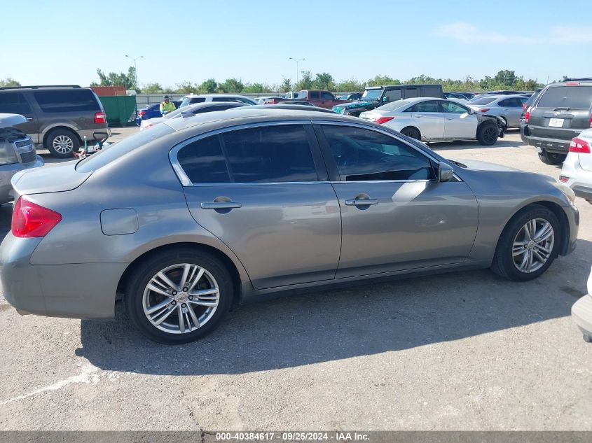 2013 Infiniti G37 Journey/Sport VIN: JN1CV6AP9DM715423 Lot: 40384617