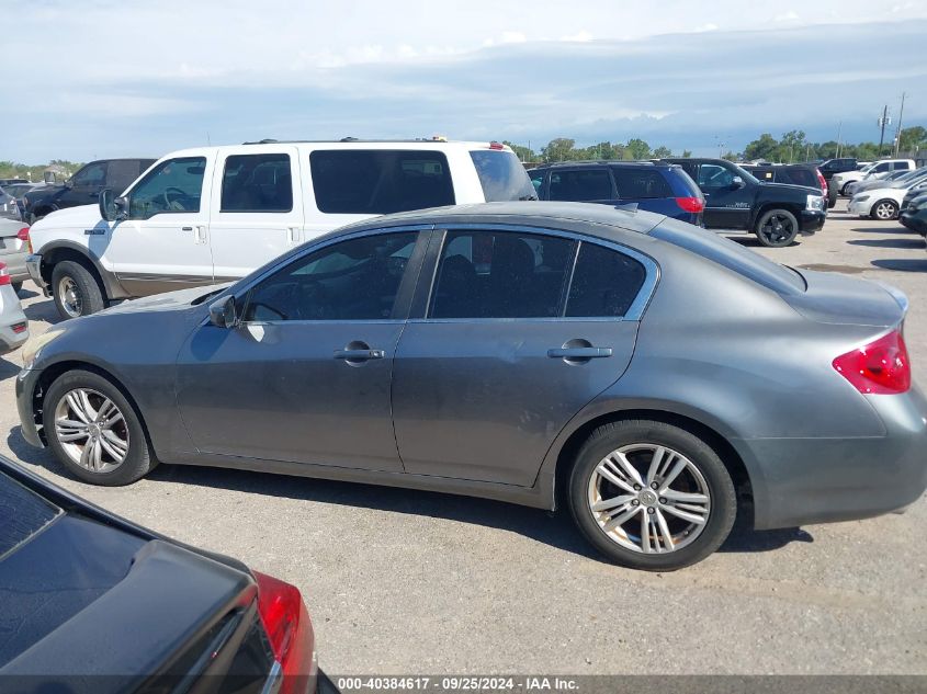 2013 Infiniti G37 Journey/Sport VIN: JN1CV6AP9DM715423 Lot: 40384617