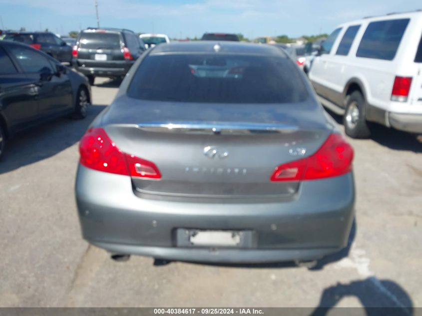 2013 Infiniti G37 Journey/Sport VIN: JN1CV6AP9DM715423 Lot: 40384617