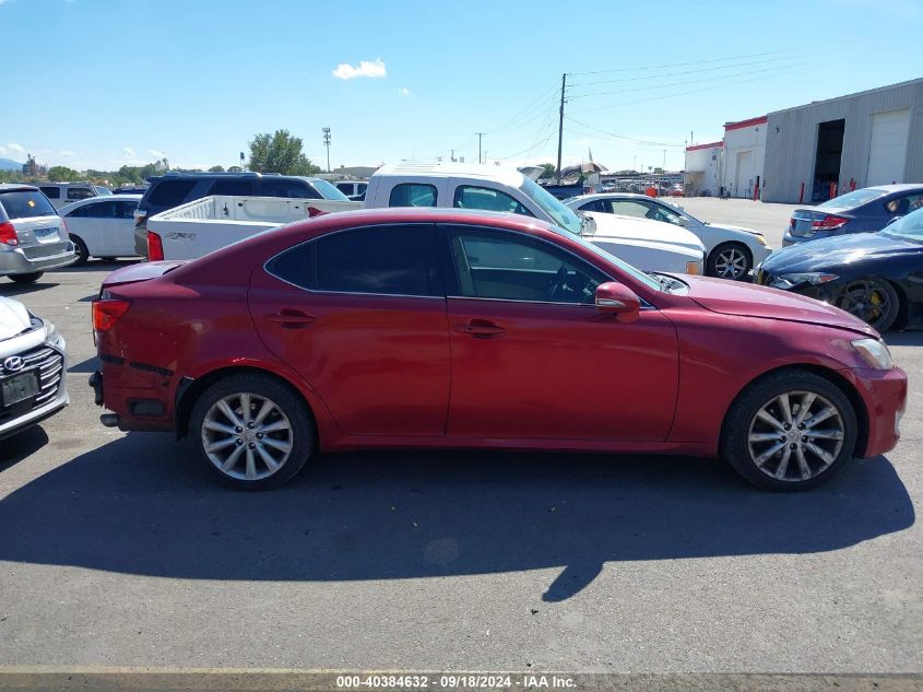 2009 Lexus Is 250 VIN: JTHCK262395028143 Lot: 40384632